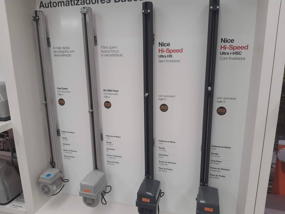 Automatizador para portão basculante